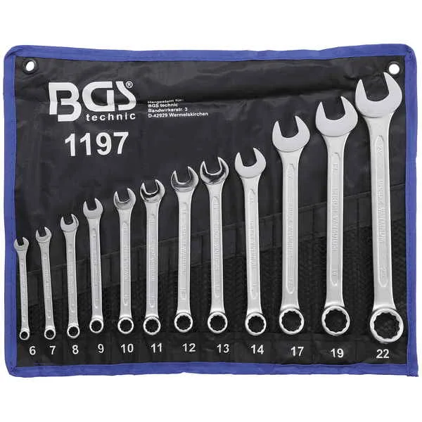Set okasto vilicastih kljuceva 6 22 BGS 1197