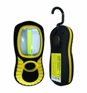 Baterijska LED svjetiljka 3W COB magnet i kuka