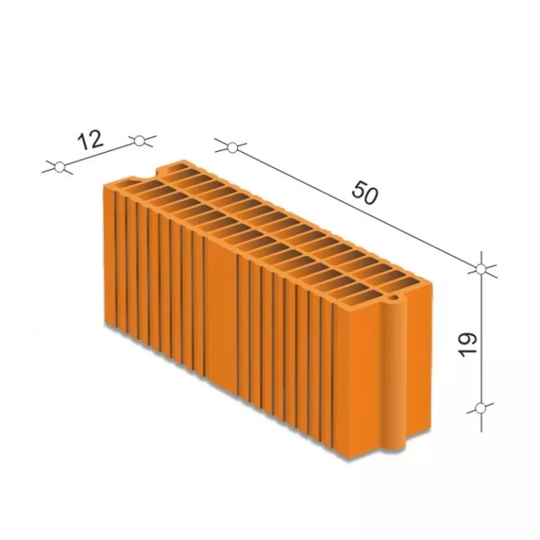 Blok pregradni 12x50x19cm