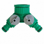 Priključak za slavinu 3/4" s dva izlaza za brze spojnice