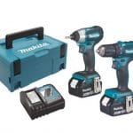 Makita aku set bušilica i udarni odvijač DLX2220JX2