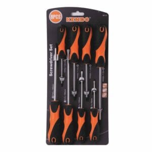 Set cacciaviti 8 pezzi Kendo