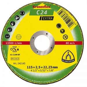 Rezna ploča Klingspor C24 za kamen i beton