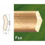 Lajsna drvena F10 35x12x2200