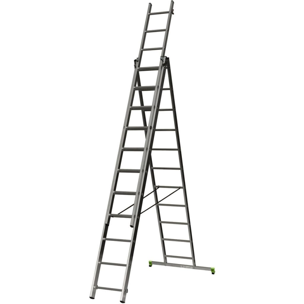 Ljestve trodjelne aluminijske
