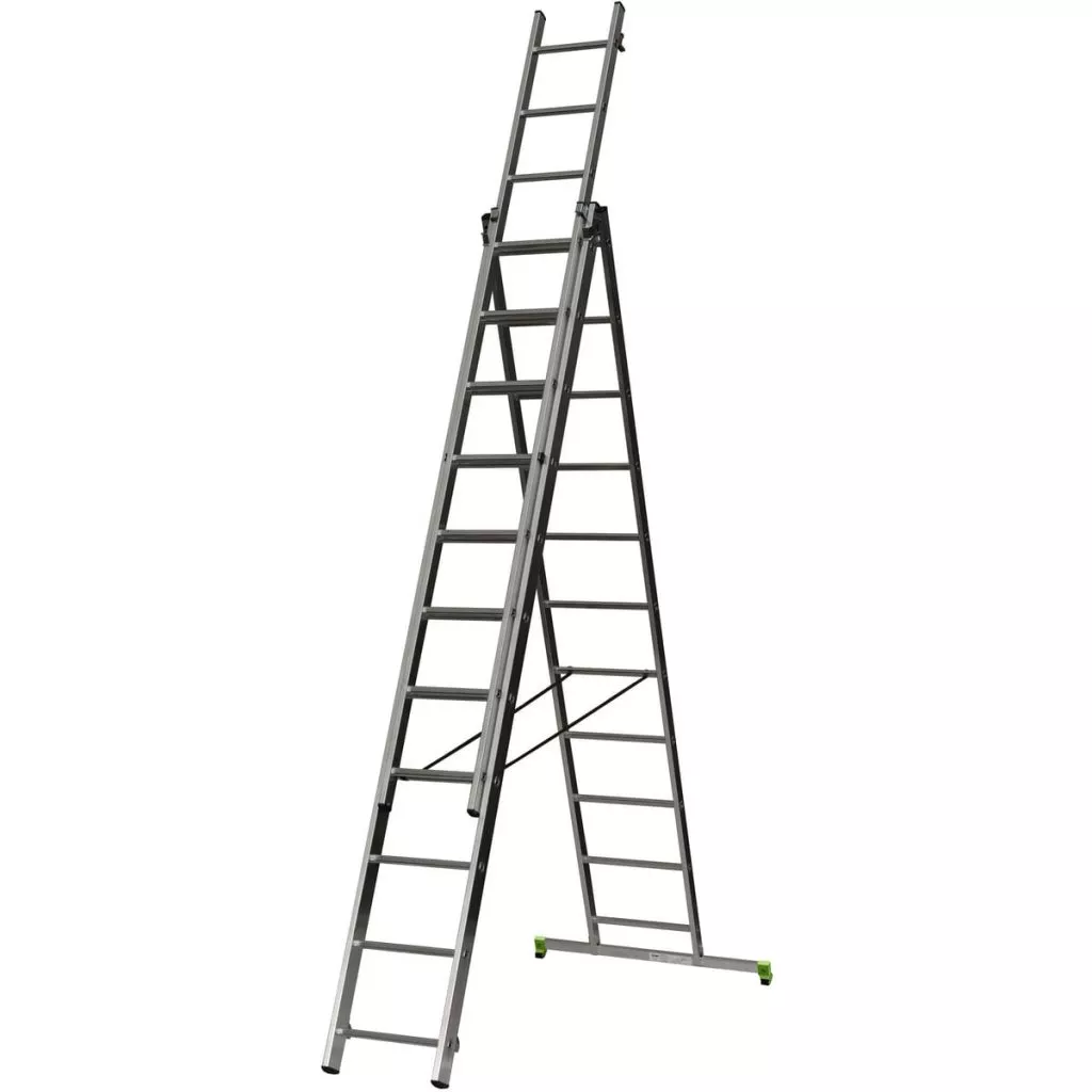Ljestve trodjelne aluminijske