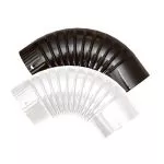 Dimovodno koljeno emajl Ø120mm