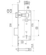 BRAVA AGB 65 SVJ.CIN S KLJUCE skica