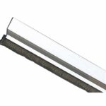 Metlica za vrata srebrna aluminijska amig