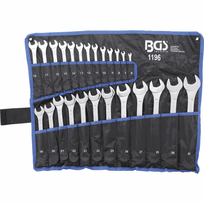 Bgs set okasto viličastih ključeva 6 32mm 25 djelni 1196