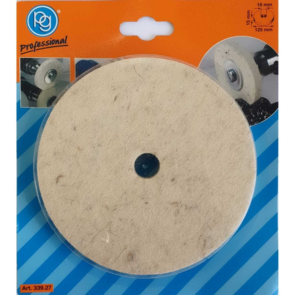 Filc za poliranje 125×15 Ø16mm