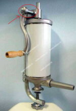 Osovina kratka gornja za Protok punilicu1