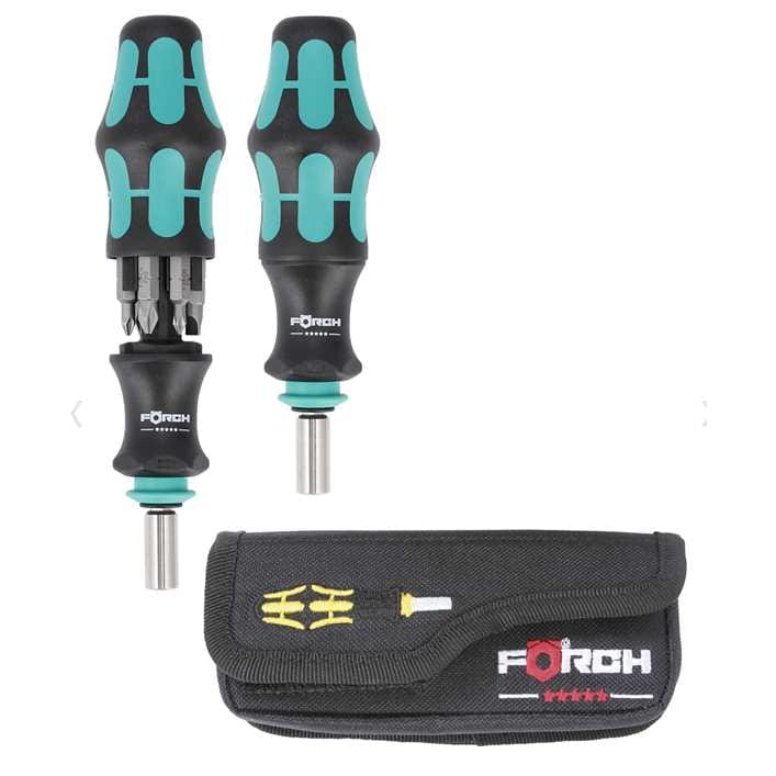 Set odvijača/bitova, 8-dijelni FÖRCH 5* » Vidam webshop
