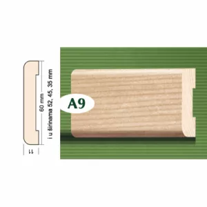 Dovratnik 45x11x2200 Jela A-9