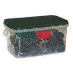 Izolator za električni pastir crni 100kom Kerbl 1