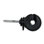 Izolator za električni pastir crni 100kom Kerbl 2