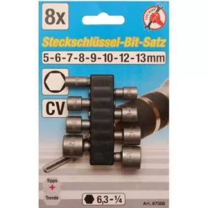 BGS bitovi za šesterokutne vijke set 5 13mm