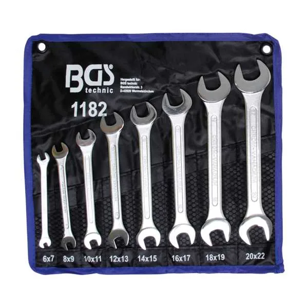 BGS set viljuškastih ključeva 6 22 8 dijelova