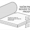 Isover Eko Twin 192m2 96m2 1