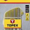 Izvlakač polomljenih vijaka 5kom Topex 1