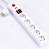 Produzni kabel 5 uticnica s prekidacem i prednaponskom zastitom kabel 1.4m 1