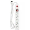 Produzni kabel 5 uticnica s prekidacem i prednaponskom zastitom kabel 1.4m 2