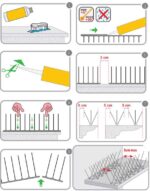 iljci protiv ptica 320mm montaža