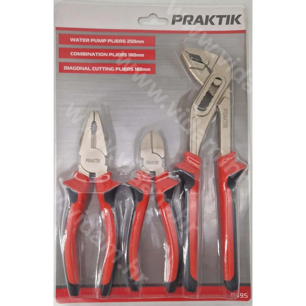 Garnitura klijesta od 3 dijela Praktik P695