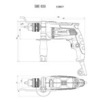 Metabo SBE650 busilica sa glavom na kljuc 1