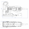 Ubodna pila Metabo STE100 710W 3