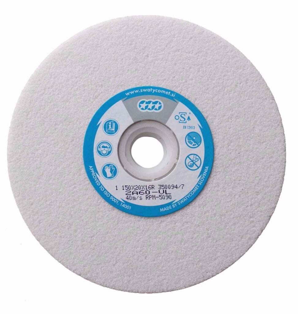 Brusna ploca za tracne pile i stiriju bijela