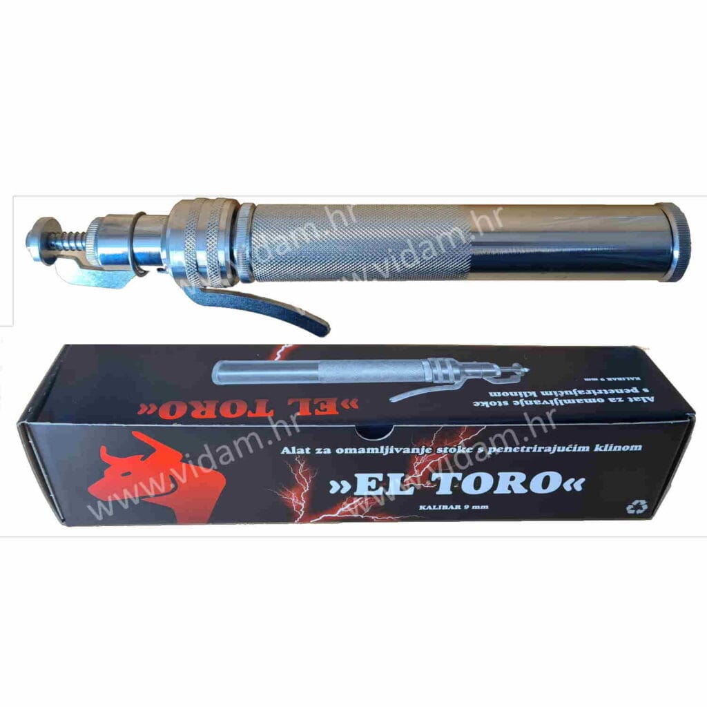 Pistolj za svinje za omamljivanje El Toro 1