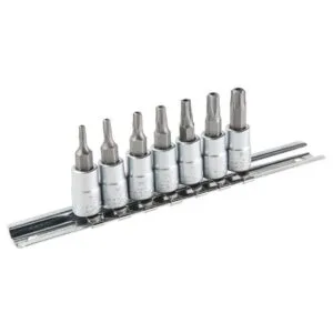 Set bitova Torx nasadni 1 4 7kom