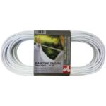 Sajla za rublje pvc 20m bijela