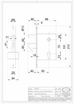 Brava za klizna vrata 447 1