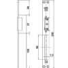 Elektro prihvatnik brave mod. 20 Inox 1