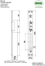 Elektro prihvatnik brave mod. 20 Inox 1