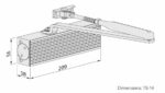 Zatvarac za vrata hidraulicni ECO Newton TS 14 1