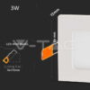 LED panel kvadratni ugradni 3W