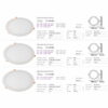LED panel okrugli ugradni 4500K 2 1