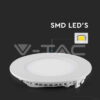 LED panel okrugli ugradni 4500K 5 1