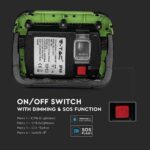 LED radni punjivi reflektor 20W Samsung chip 3