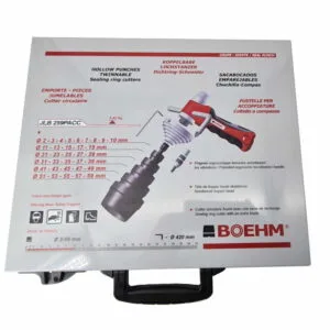 Set supljih probijaca O2 do 59 mm s rezacem za brtvene prstenove do O420 mm Boehm JLB259PACC 1