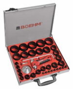 Set supljih probijaca O2 do 60 mm s rezacem za brtvene prstenove do O420 mm Boehm JLB260PACC 3