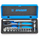 Set nasadnih ključeva 1/4" Unior 188BI u metalnoj kutiji