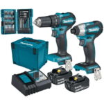 Makita aku set busilica i udarni odvijac DLX2221JX2