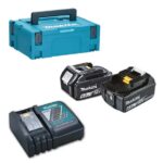 Makita Power set u koferu MAKPAC 1 198116 4 baterija BL1860Bx2 i punjac DC18RC