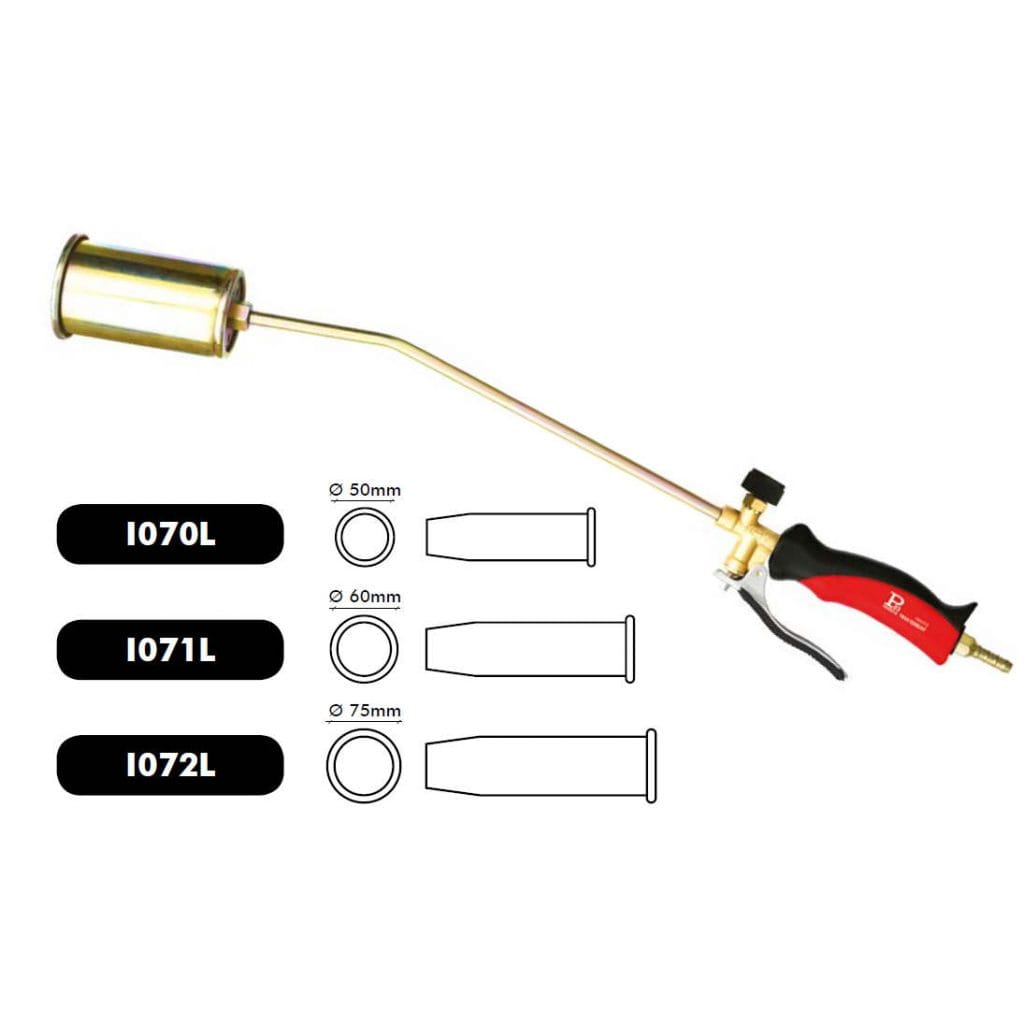 Plamenik plinski s regulacijom 700mm