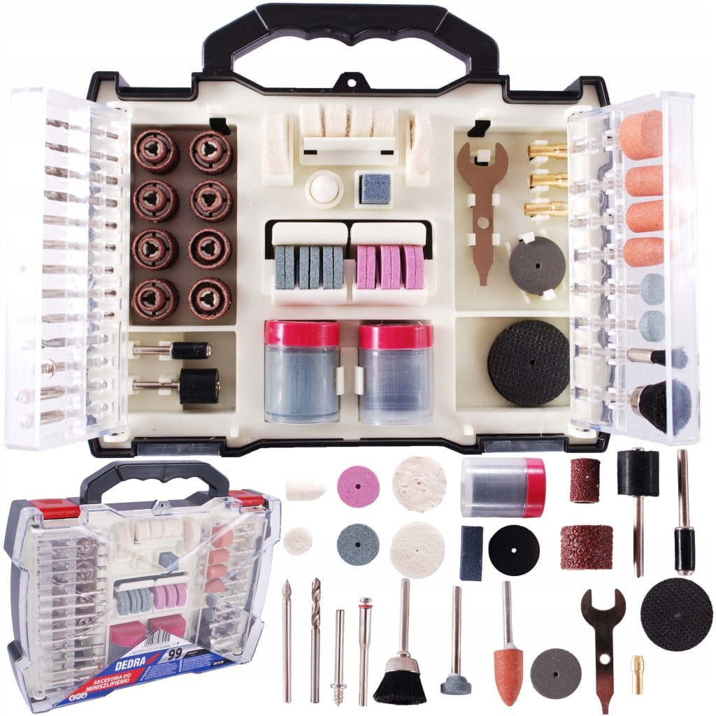 Pribor za mini brusilicu set od 99kom Dedra 08T698