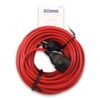 Produzni kabel crveni 15mm2 s uticnicom i utikacem 1